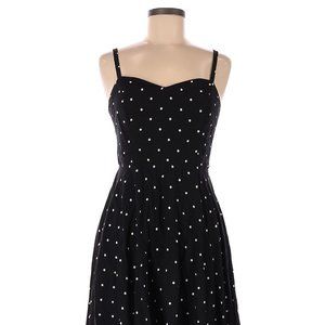 Women's Polkadot Casual Summer Picnic Midi Dress, Size M, Old Navy
